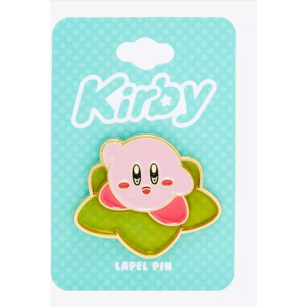 Nintendo Kirby Warp Star Stained Glass Enamel Pin